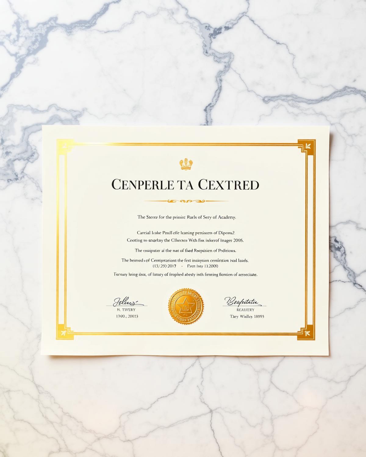 Certification